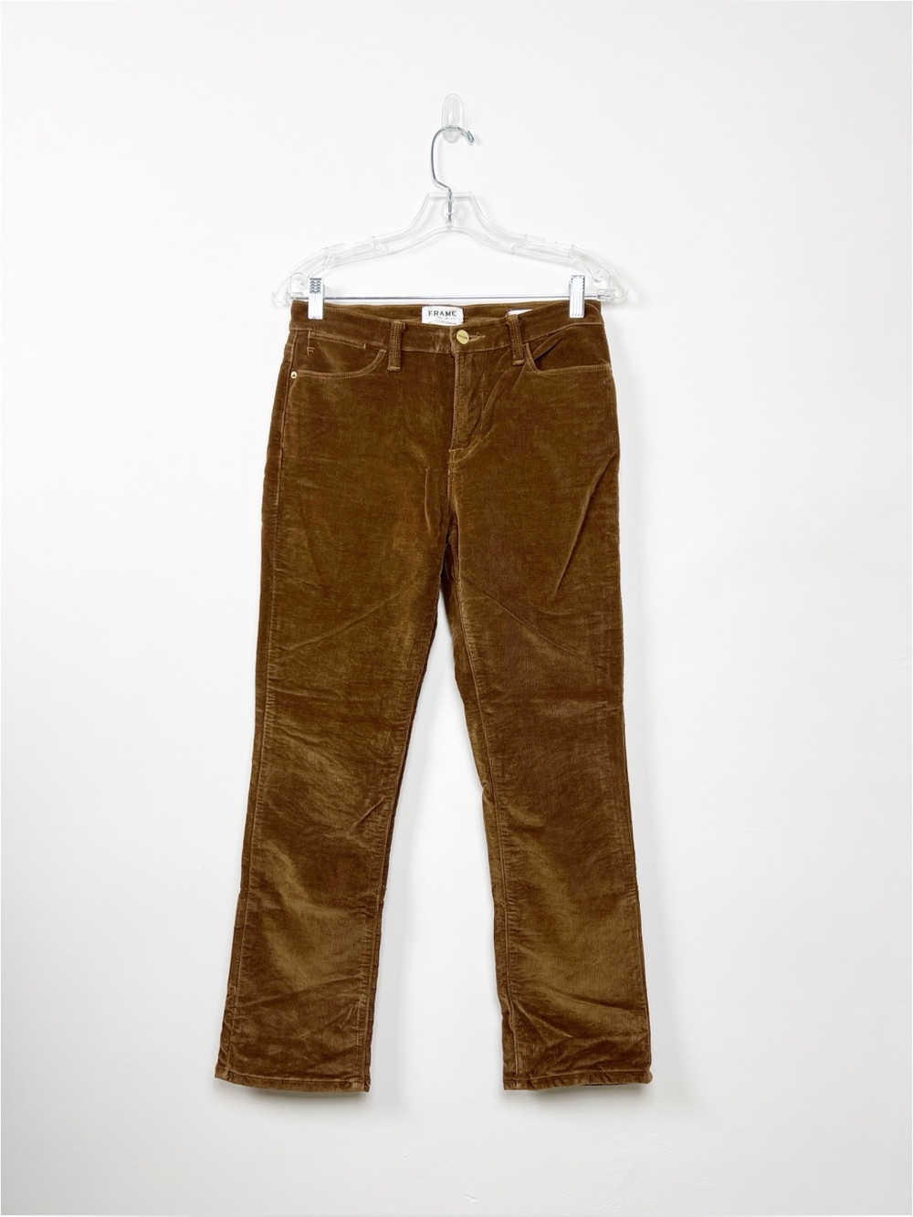 FRAME Denim Brown Corduroy Pants 27